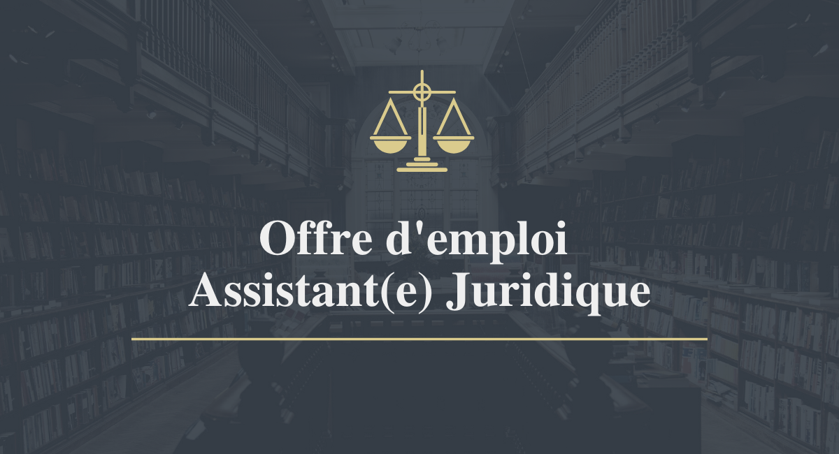 Offre D’emploi : Assistant(e) Juridique - ESAS Formation